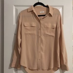 Equipment silk blouse